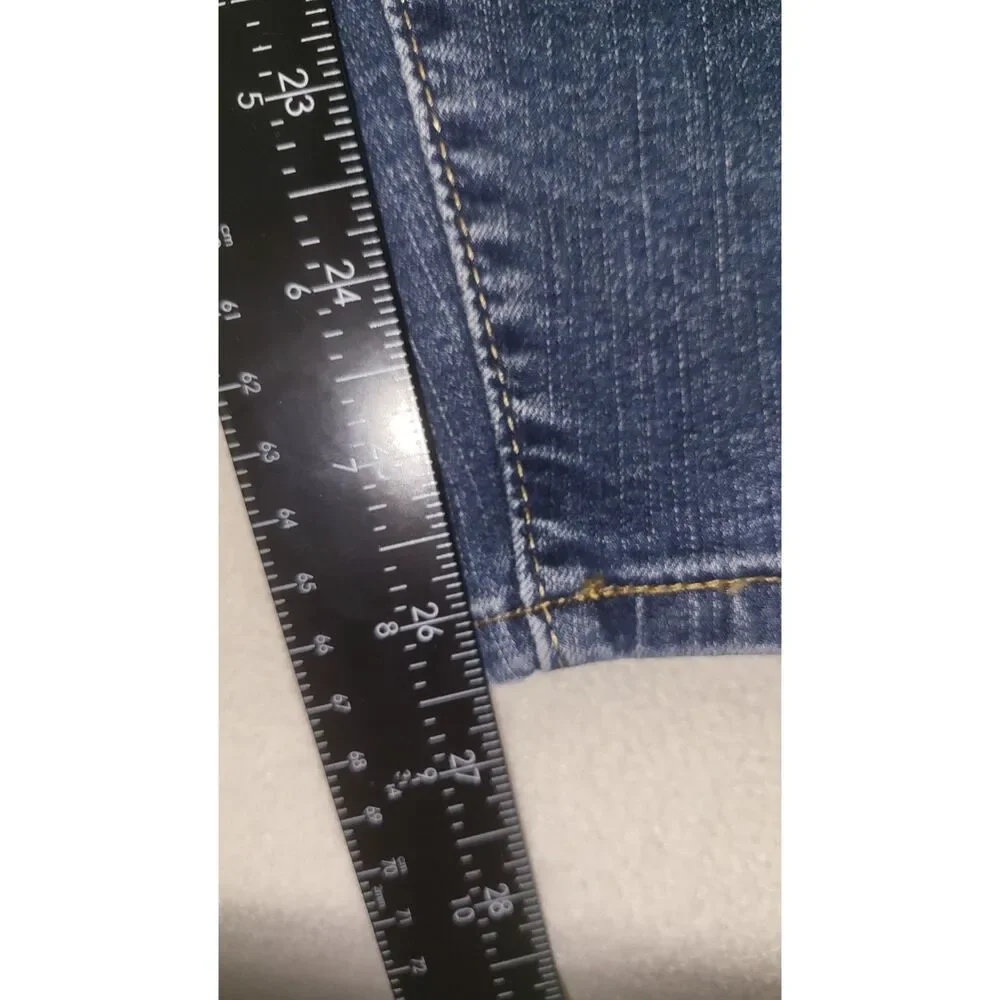 Levi Womens Mid Rise Skinny medium wash sz 26 - Picture 5 of 6
